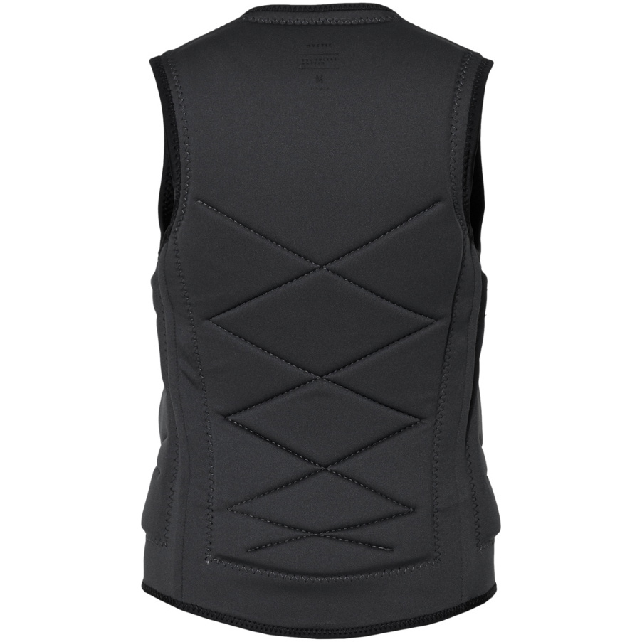 2026 Mystic Womens Juice Front Zip Wake Impact Vest 35005.240221 - Black